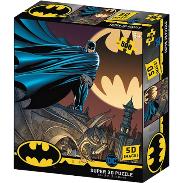 Batman Prime 3D Puslespil - 500 brikker