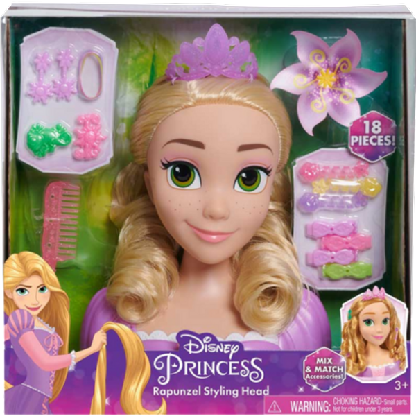 Disney Princess Rapunzel Stylinghuvud Lekset