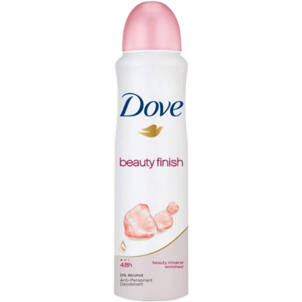 Dove Beauty Finish Spray Deodorante Antitraspirante – 150 ml