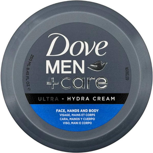 Dove Men+Care Ultra Hydra Cream For Face, Hand And Body - 250 ml