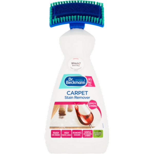 Dr Beckmann Carpet Stain Remover with Brush - 650ml