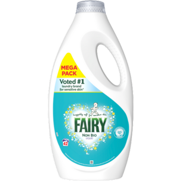 Fairy Non Bio Sensitive Skin Liquid Laundry Detergent – 1333ml