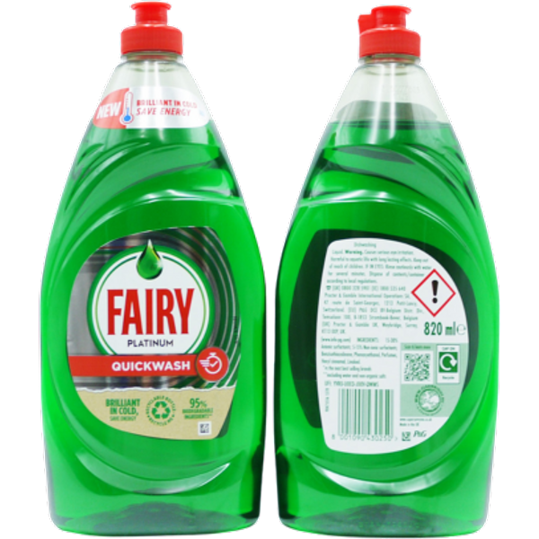 Fee Platinum wasmiddel voor snel wassen - 820ml