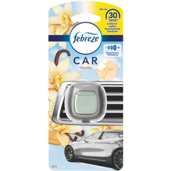 Febreze Auto Luchtverfrisser Vanille - 2ml