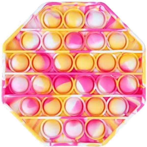 Pop It Fidget Toy - Gul & Pink