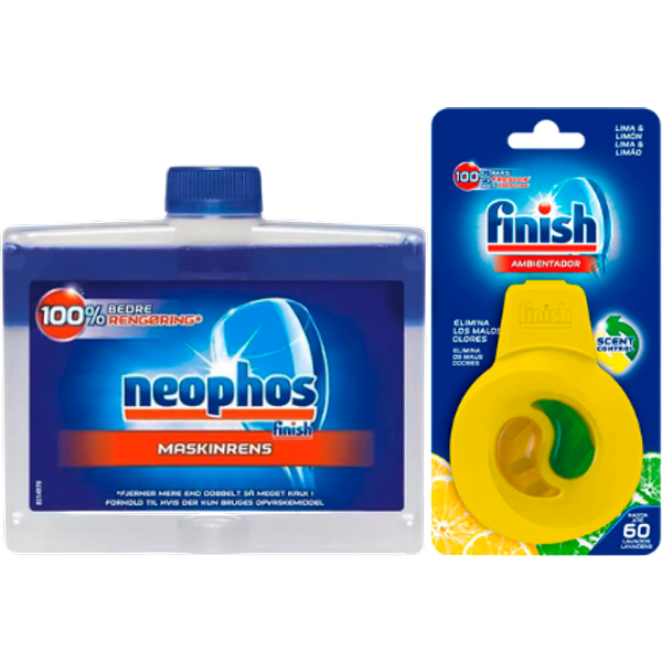 Finish Machine Cleaner with free Air Freshener - 250 ml
