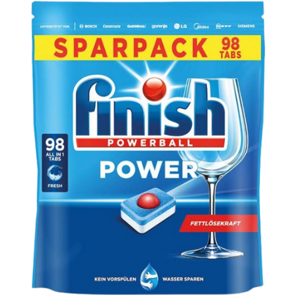 Finish Powerball All-in-1 Fresh Opvasketabs - 98 Stk