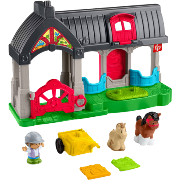 Fisher Price Little People Horse Stable Playset