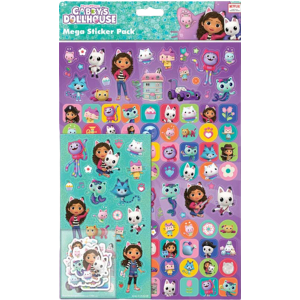 Gabby’s Dollhouse Mega Sticker Pack