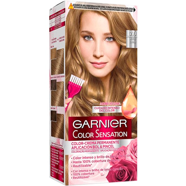 Garnier Color Sensations Haarkleuring - 7.0 Blond