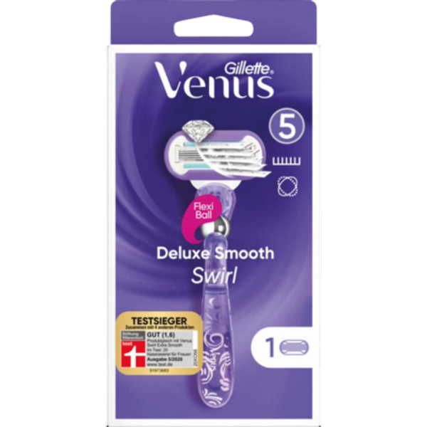Gillette Venus Venus Deluxe Smooth Swirl Shaving Razor