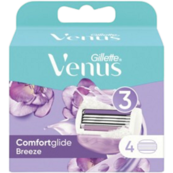Gillette Venus Breeze Scheermesjes - 4 stuks