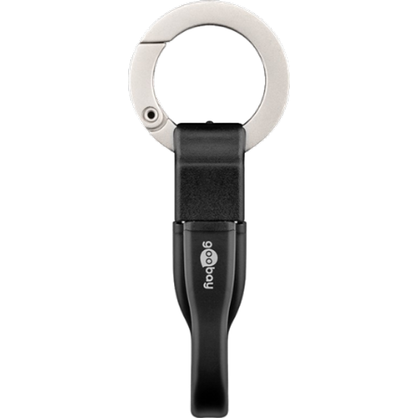 Goobay USB-A 2.0 til Micro USB Nøglering