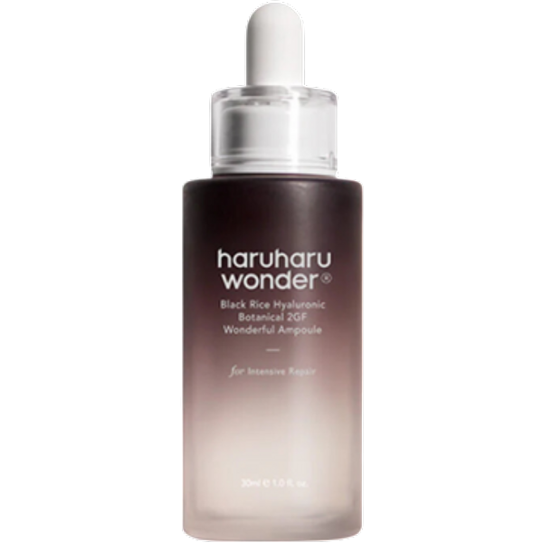 HaruHaru Wonder Zwarte Rijst Hyaluron Botanisch 2GF Prachtige Ampul - 30ml