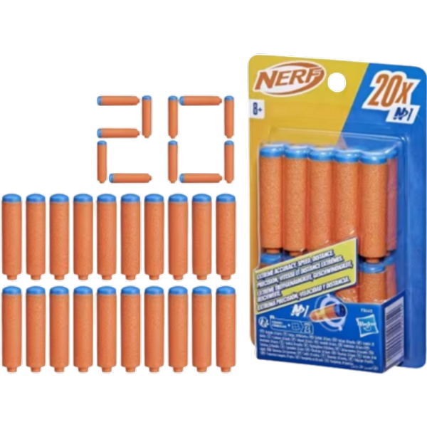 Hasbro Nerf N Series N1-Darts – 20 Stuks