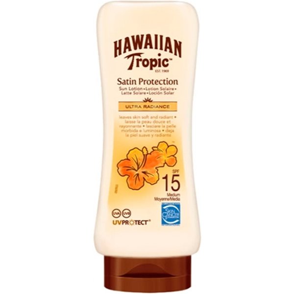 Hawaiian Tropic Satin Protection Sunscreen SPF15 - 180ML