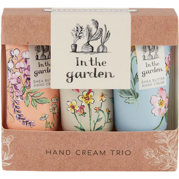 Heathcote & Ivory In The Garden Hand Cream Trio – 3 Pcs