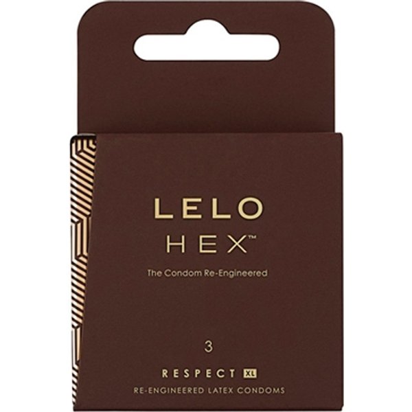 LELO Hex Respect XL Kondomer - 3 stk