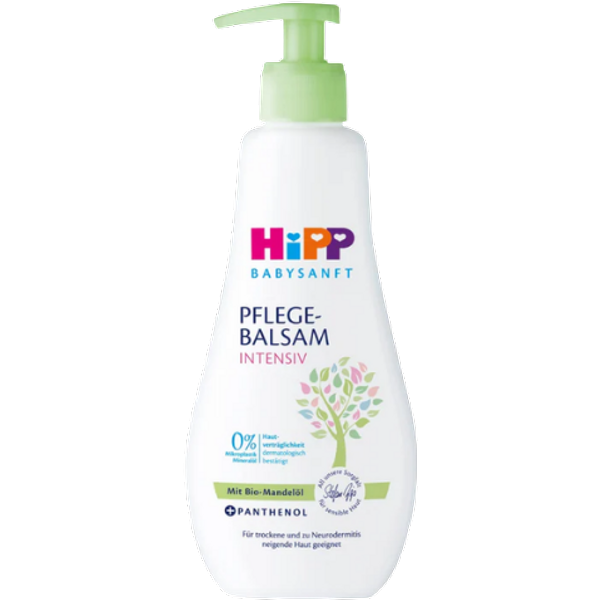 HiPP Babysanft Intensieve Babyverzorgingsbalsem Met Biologische Amandelolie & Panthenol - 300 ml