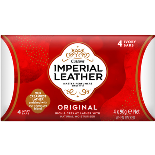 Imperial Leather Original Tvål - 4 x 90 g