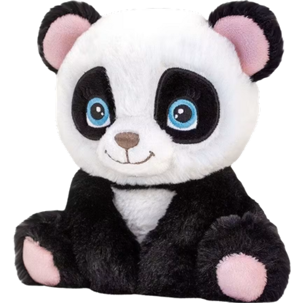 Keel Toys Keeleco Panda Mjuk Plyschleksak – 16 cm