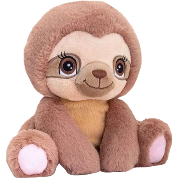 Keel Toys Keeleco Sloth Mjuk Plyschleksak – 16 cm