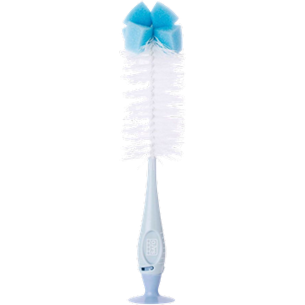 Kikka Boo 2-in-1 Bottle & Teat Brush – Blå