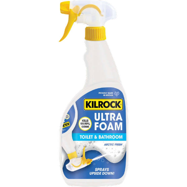 Kilrock Ultra Foam Toilet & Bathroom Spray - 750 ml