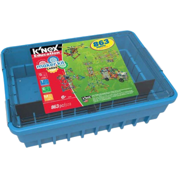 K’NEX Education Large Maker Kit – 863 Pcs