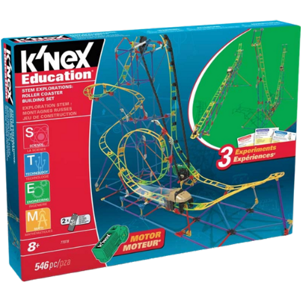 K'NEX Education STEM Explorations Achtbaan Bouwset - 546 Onderdelen