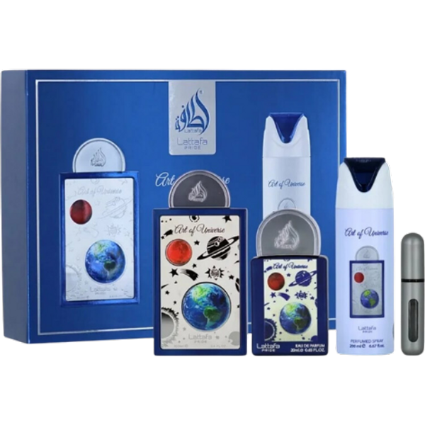 Lattafa Pride Art of Universe Eau de Parfum Gift Set - 4 pcs