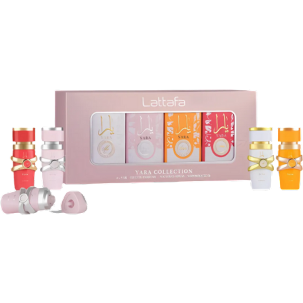 Lattafa Yara Collection Discovery Eau de Parfum Set 5ml – 4 Pcs