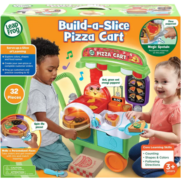 LeapFrog Build-A-Slice Pizza Kar Leerspeelgoed