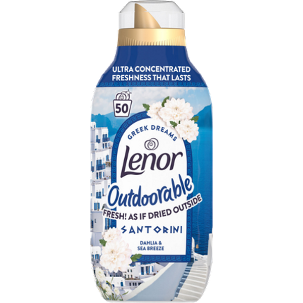 Lenor Outdoorable Santorini Dahlia & Sea Breeze Fabric Conditioner – 700 ml