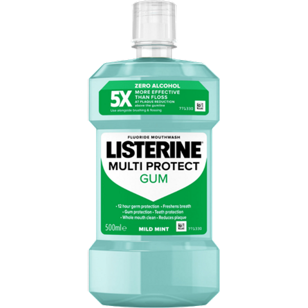 Listerine Mild Mint Multi Protect Pro Gum Mundskyl - 500 ml