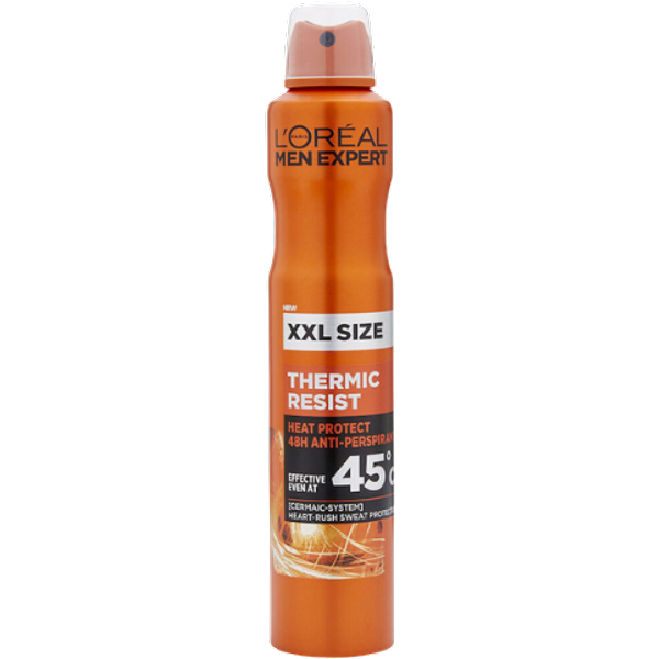 L'Oréal Men Expert Thermic Resist Heat Protect 48H Anti-Perspirant Deodorant Spray - 300 ml