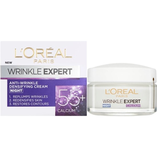 L'Oreal Wrinkle Expert 55+ Night Cream - 50 ml
