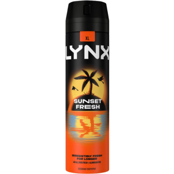 Lynx Sunset Fresh Body Spray - 200ml
