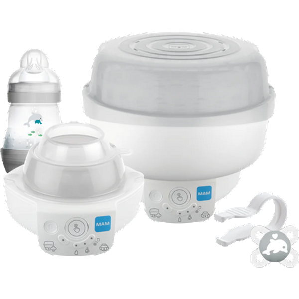 MAM Elektrisk Sterilisator & Express Flaskvärmare Set
