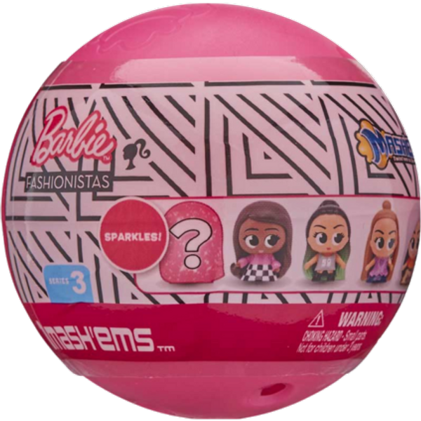 Mashems Barbie Fashionistas Surprise Squishy Figur