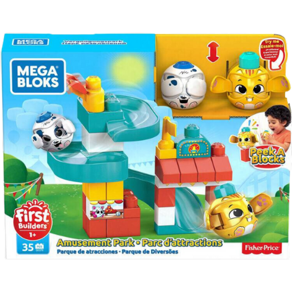 Mega Bloks GKX70 Peek A Blocks Playhouse Byggesæt