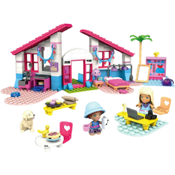 Mattel MEGA Construx Barbie Malibu House - 303 pieces