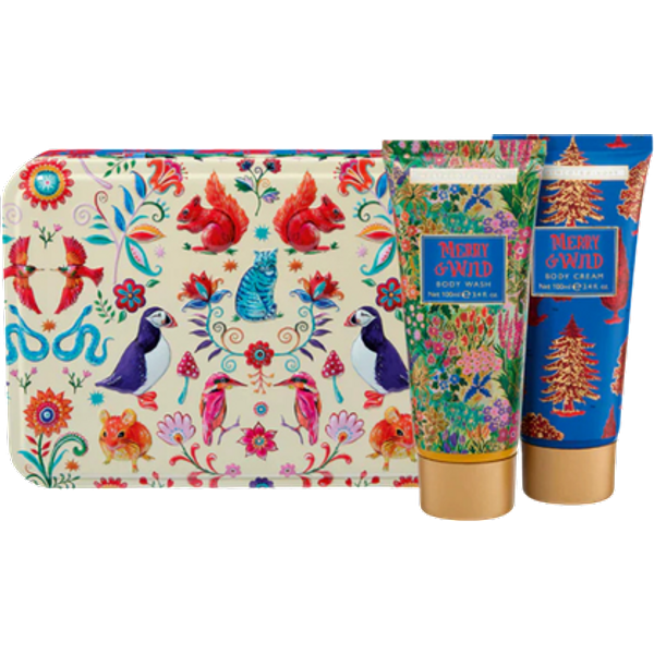 Heathcote & Ivory Merry & Wild Wildlife Story Body Care Gavesæt