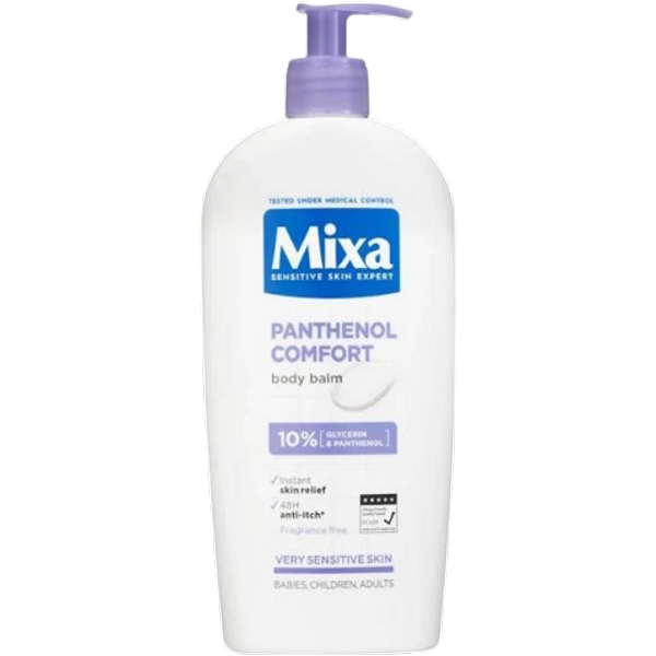 Mixa Panthenol Comfort Kroppsbalsam för Känslig Hud - 250 ml