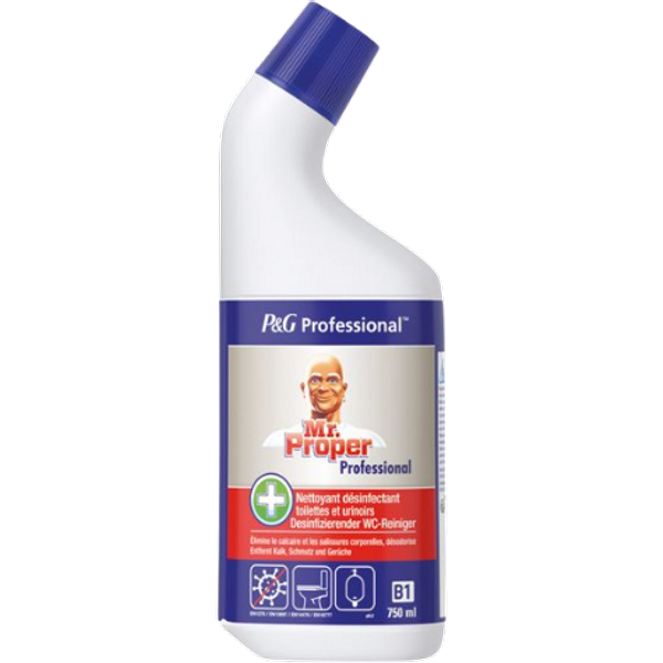 Mr. Proper Professional Desinficerende Toiletrens - 750 ml