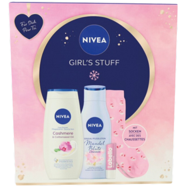 Nivea 'Girl Stuff' Care Set - 4 pieces