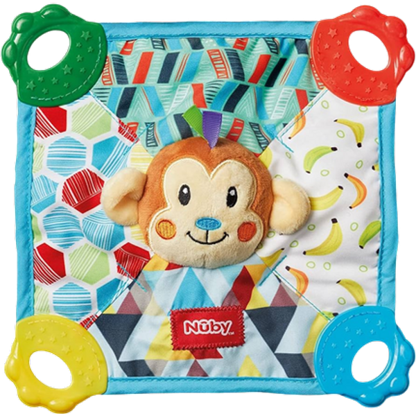 Nuby 0+M Baby Comfort Teething Blanket
