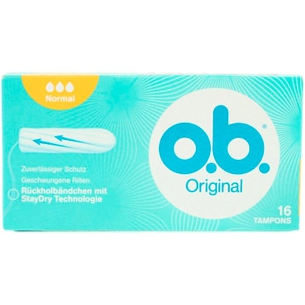 O.B. Tampons Normal 16 stk