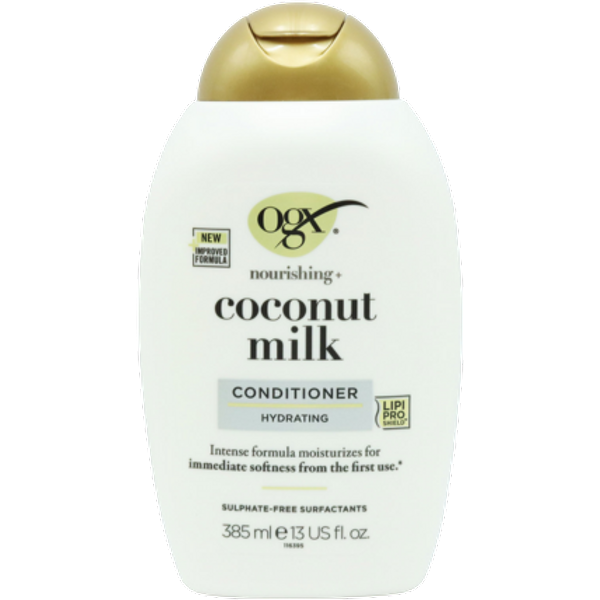 OGX Nourishing Coconut Milk Hårbalsam – 385ml