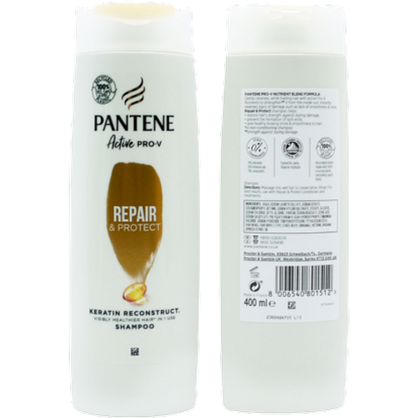 Pantene Pro-V Active Repair & Protect Shampoo - 400ml